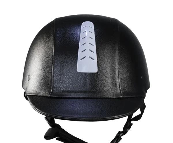 کلاه سوارکاری مدل اکو پلاس (طرح چرم - هواکش‌دار)