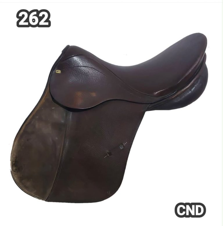 زین پرش چرم طبیعی CND (زیرمجموعه Prestige ایتالیا) - کد ۲۶۲ | سایز ۱۷.۵