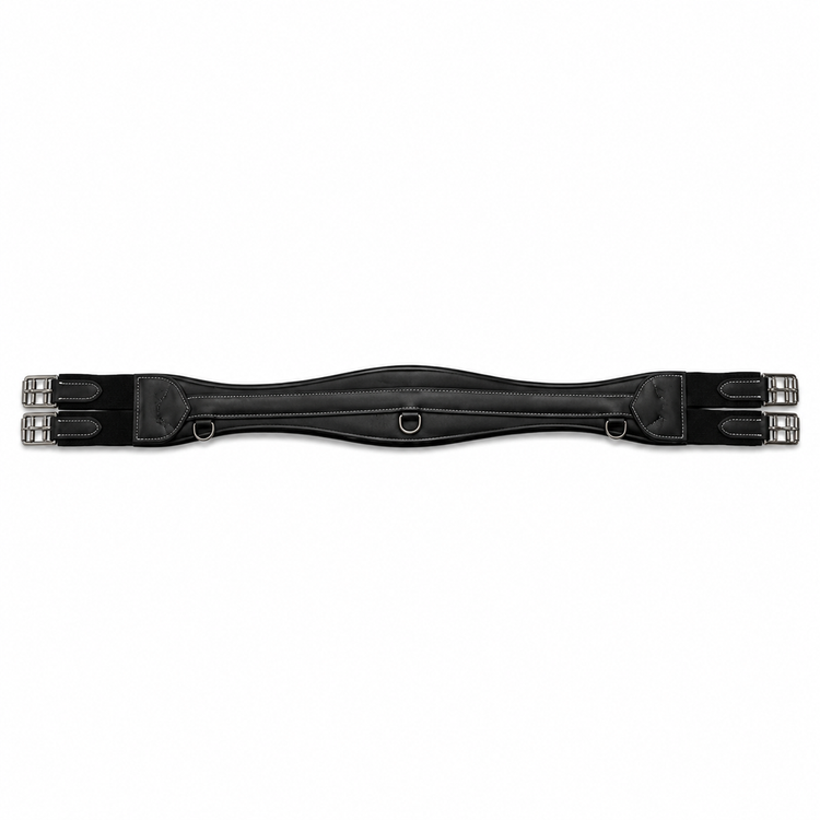 تنگ دو سرکش چرم طبیعی فرسا (Farsa Double-Elastic Leather Girth)
