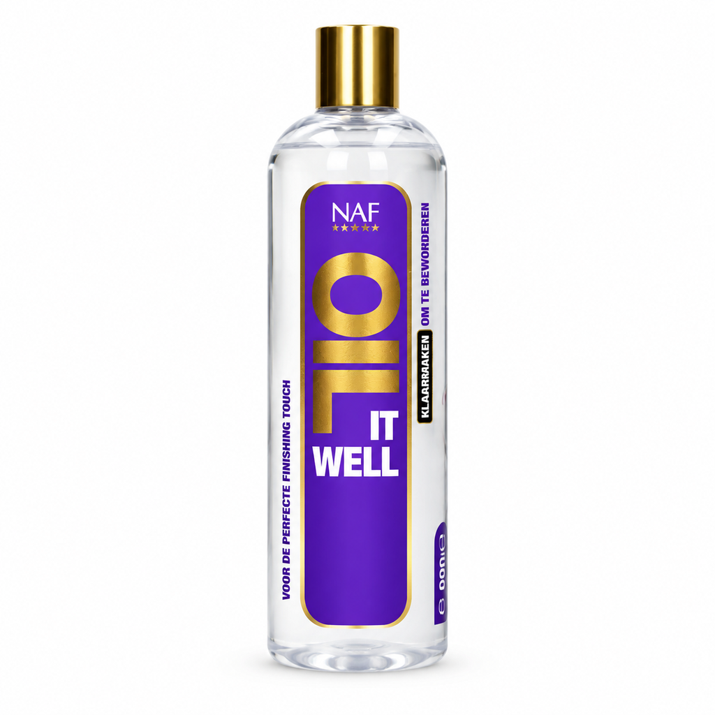 روغن براقکننده اسب NAF Oil It Well | درخشش حرفهای و طبیعی (ساخت انگلیس)